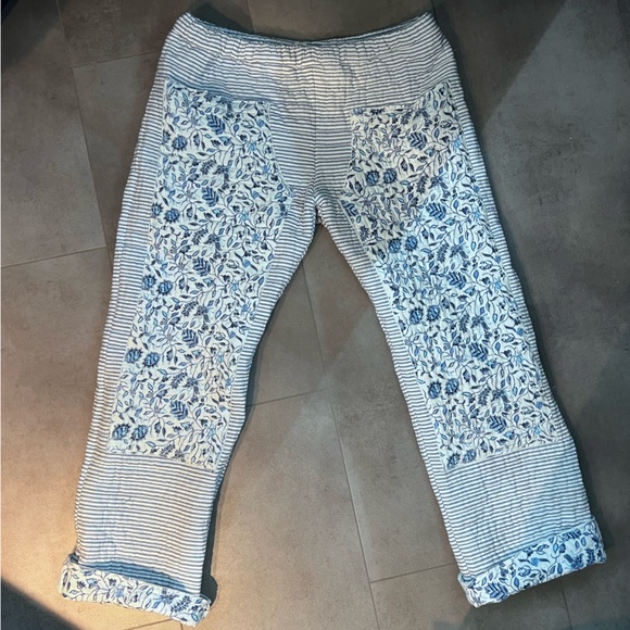 🌻-five-stitched by tina 
Upcycled Quilted hoodie and quilted pants - Picture 2 of 4